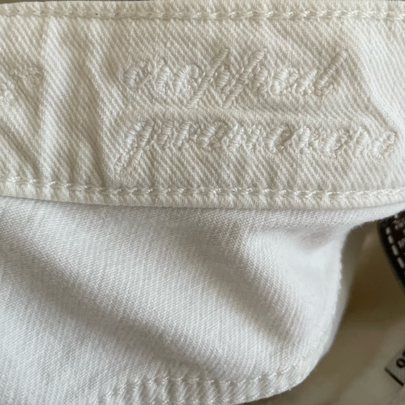 7 For All Mankind White Denim Jeans - Picture 11 of 11